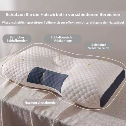 Nackenkissen / Schlafkissen mit Nackenunterstützung / Kissen gegen Nackenschmerzen